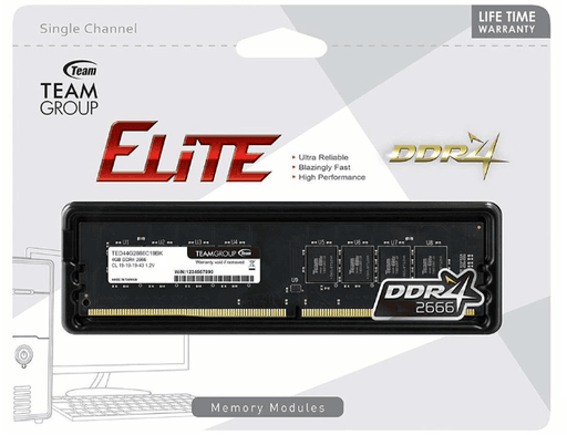  MEMORIA RAM ELITE 4GB 2400 TEAM GROUP 