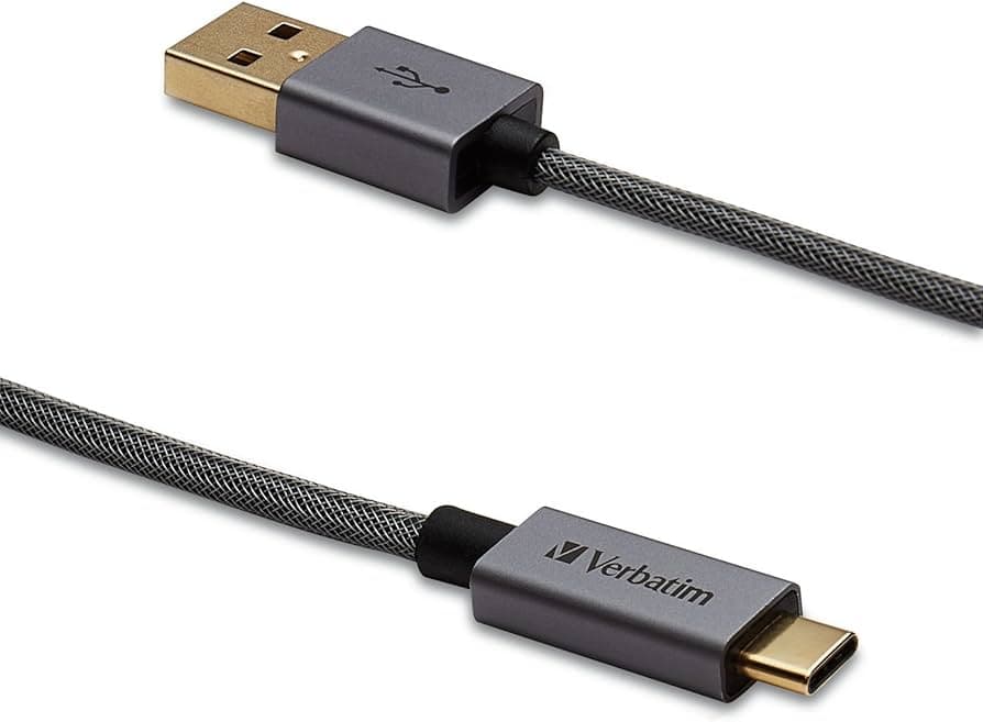 VERBATIM USB-C TO USB-A CABLE 47-INCH 