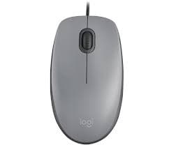MOUSE LOGITECH ÓPTICO M110 SILENT, ALÁMBRICO, USB, 1000DPI, GRIS 