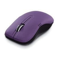 MOUSE ÓPTICO VERBATIM INALÁMBRICO PARA NOTEBOOKS, SERIE DE COMMUTER – PÚRPURA MATE