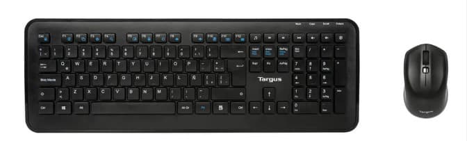 TARGUS KM610 WIRELESS TECLADO & MOUSE COMBO - NEGRO (ESPAÑOL)
