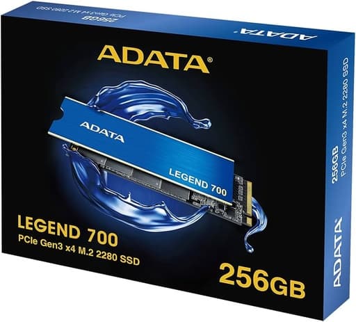 DISCO DURO ESTADO SOLIDO ADATA M.2 SSD LEGEND 700 NVME, 256GB, PCI EXPRESS 3.0