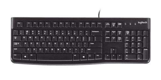 TECLADO LOGITECH K120 NEGRO USB