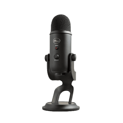 MICROFONO LOGITECH YETI USB AZUL BLACKOUT