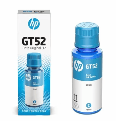 TINTA HP GT52 CYAN 